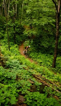 Teen mountain biking summer camp