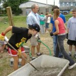 Campers engaging in Community Service