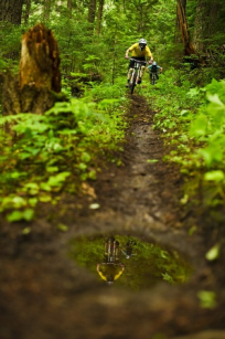 mountain biking