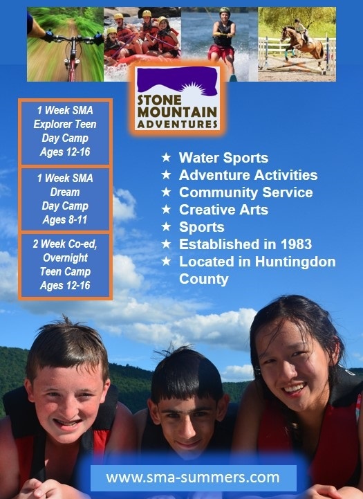Jud will be at the State College Camp Fair Summer Camps for Teenagers