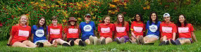 SMA staff pose for a picture