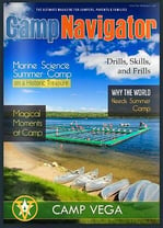 SMA Teen Summer Camp featured in Camp Navigator - a cover of Camp Navigator maagazine