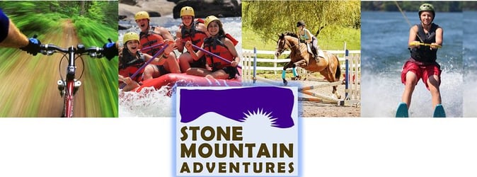 A 4 collage photo showcasing different activities in SMA Summer camp