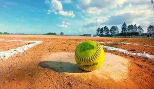 Picture of softball ball