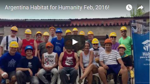 A screenshot from Argentine Habitat for Humanity video