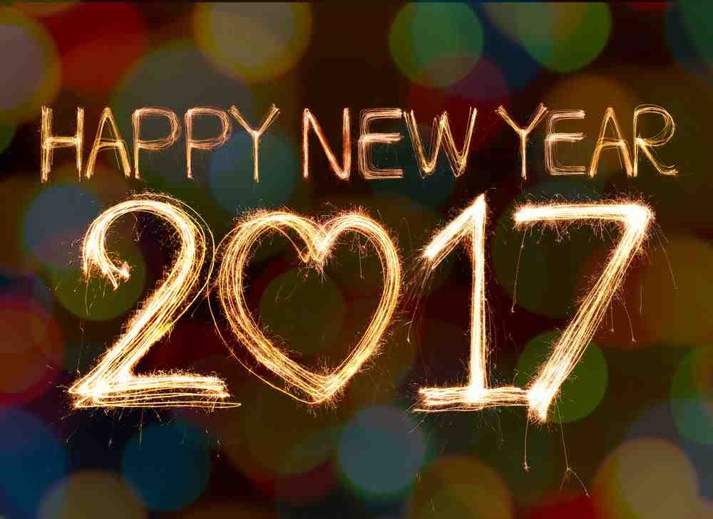 A Banner wishing Campers a Happy New Year